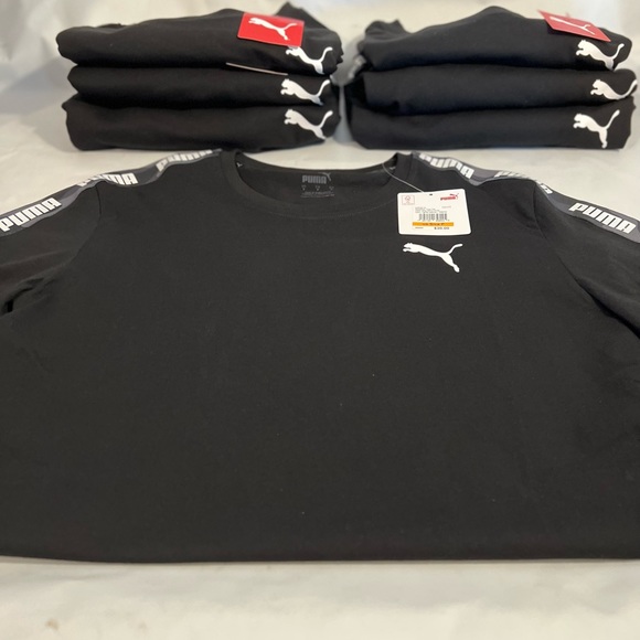 Puma Essentials Repetition Tape Tee - Picture 5 of 5